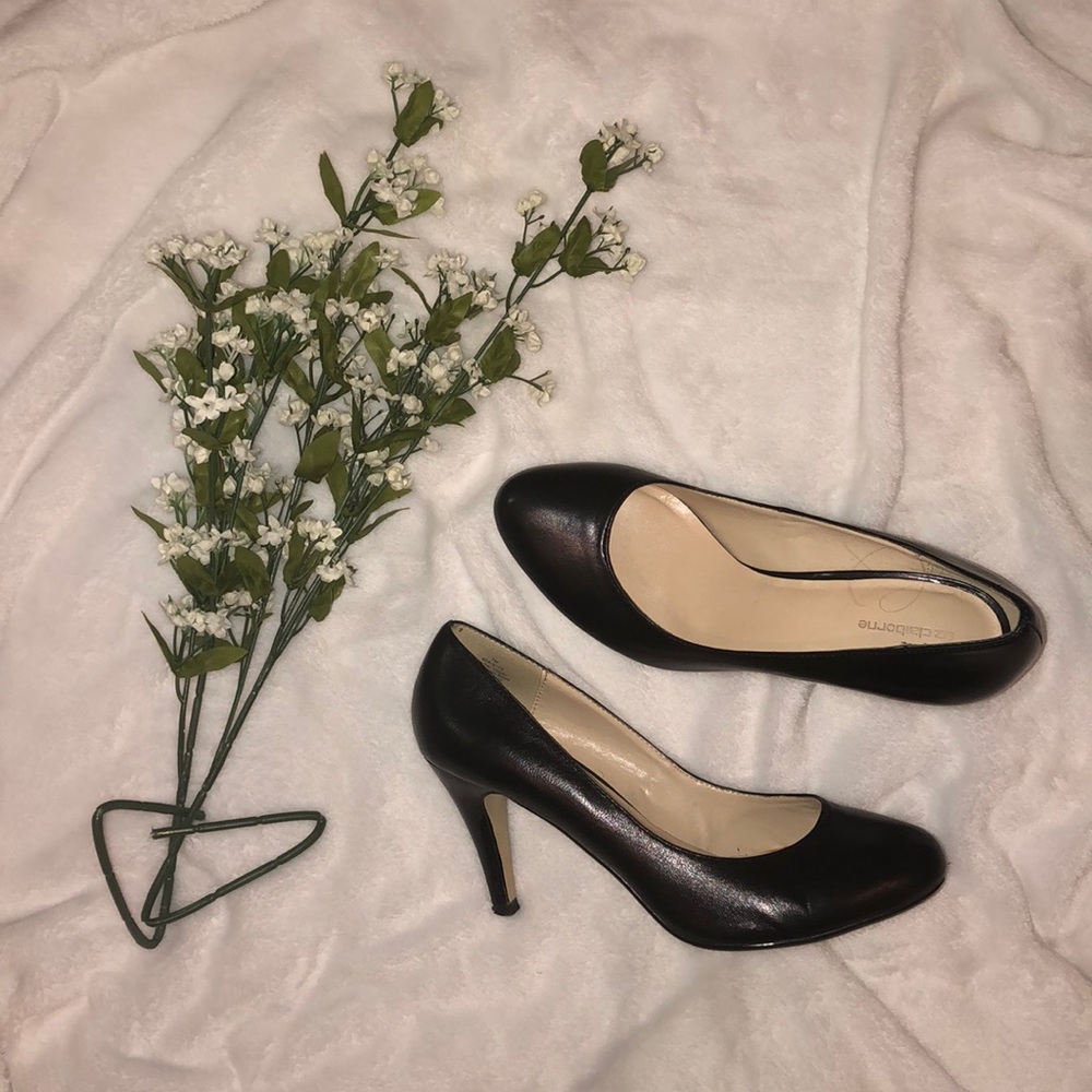 Black high heels